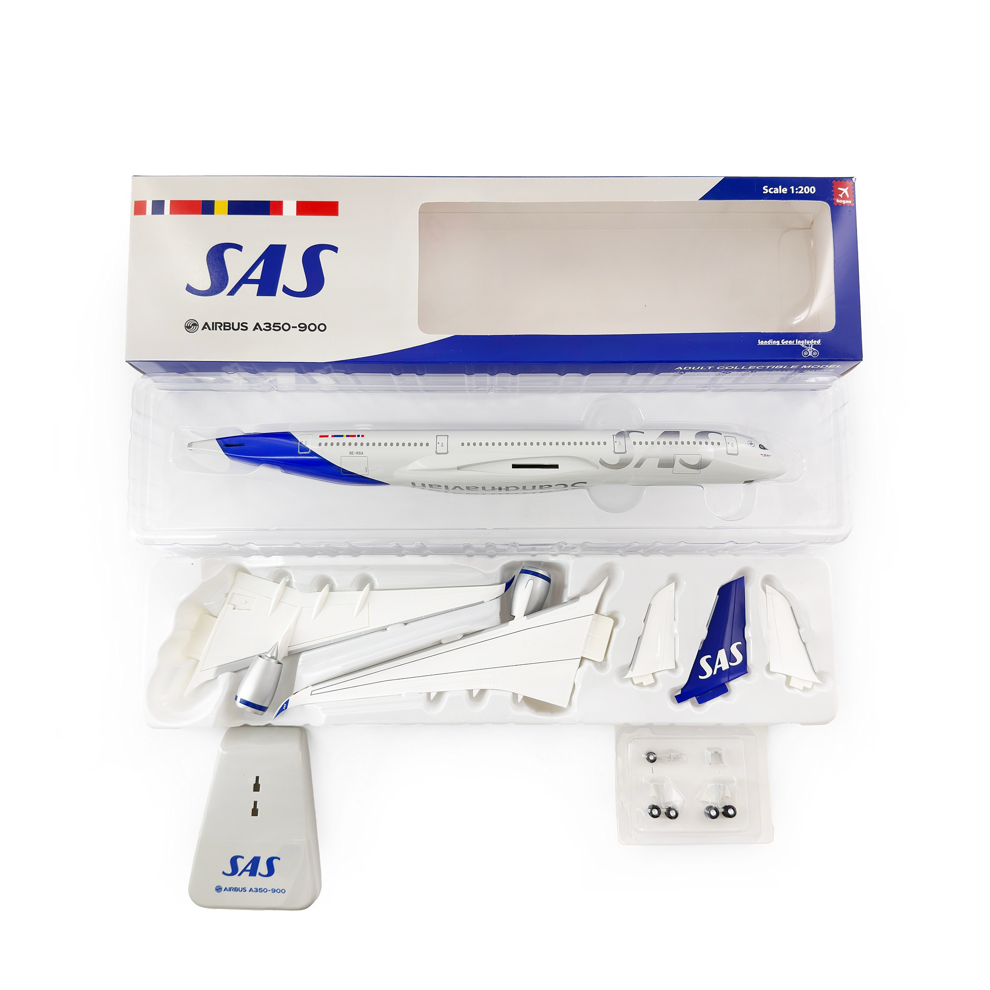 1/200 SAS Scandinavian Airlines A350-900 SE-RSA 11830 - image 2